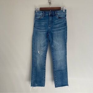 KUT FROM THE KLOTH High Rise Chirsse Slim Staright Leg Jeans Size 00